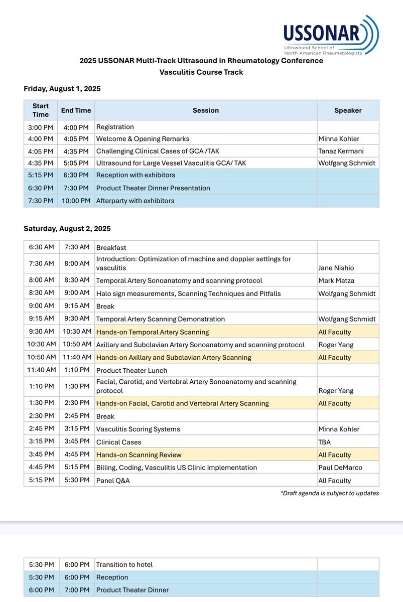 USSONAR (@ussonar_rh) on Twitter photo ✔️ Agenda! USSONAR Expert Faculty include <a href="/minnakohlermd/">Minna Kohler, MD, RhMSUS</a> <a href="/markmatzamd/">Mark A. Matza, MD, MBA, RhMSUS</a> #RogerYangMD <a href="/NishioMidori/">Midori Nishio</a> <a href="/PaulDeMarco12/">Paul DeMarco</a> ✔️ Agenda! USSONAR Expert Faculty include <a href="/minnakohlermd/">Minna Kohler, MD, RhMSUS</a> <a href="/markmatzamd/">Mark A. Matza, MD, MBA, RhMSUS</a> #RogerYangMD <a href="/NishioMidori/">Midori Nishio</a> <a href="/PaulDeMarco12/">Paul DeMarco</a>