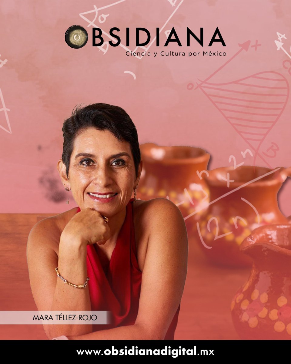 obsidiana_mex's tweet photo. 🤩Mara Téllez-Rojo estudió matemáticas, y jamás previó que sería miembro de la Academia Nacional de Medicina.🤯 Ha pasado de resolver problemas puramente abstractos a atender un grave problema de salud: intoxicación por plomo.  👉https://t.co/z5lIkzBHwk

#MujeresEnLaCiencia #STEM https://t.co/UBDs9OIRPU