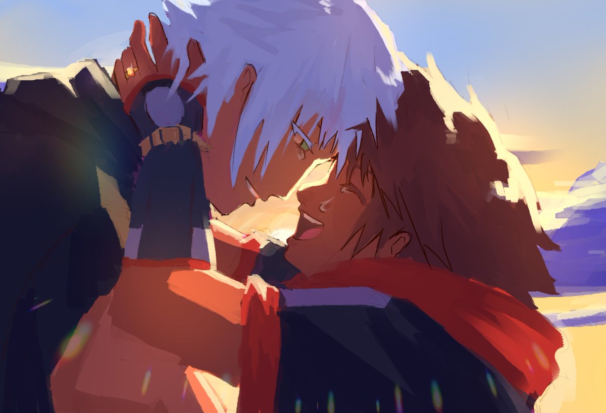 Let's have our rings be the same colour
#soriku #kingdomhearts