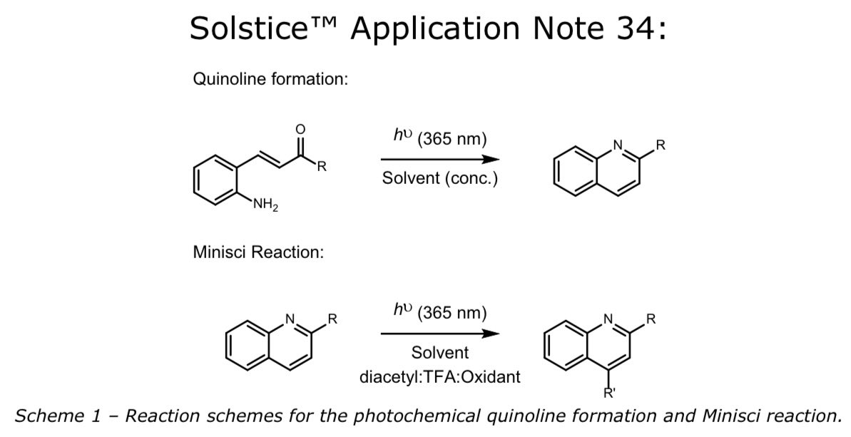 Dr Kerry Elgie (Asynt) (@kerryscientific) on Twitter photo What if you could scale up your #photochemistry & boost productivity?
<a href="/BaumannGroupUCD/">Baumann Research Group</a> shows how the Solstice™ & Borealis™ reactors, from <a href="/Asynt/">Asynt Ltd - Lab Equipment & Services</a>, work together to streamline Quinoline formation & Minisci reactions.
Batch rapidly identified conditions, #Flow delivered uplift What if you could scale up your #photochemistry & boost productivity?
<a href="/BaumannGroupUCD/">Baumann Research Group</a> shows how the Solstice™ & Borealis™ reactors, from <a href="/Asynt/">Asynt Ltd - Lab Equipment & Services</a>, work together to streamline Quinoline formation & Minisci reactions.
Batch rapidly identified conditions, #Flow delivered uplift