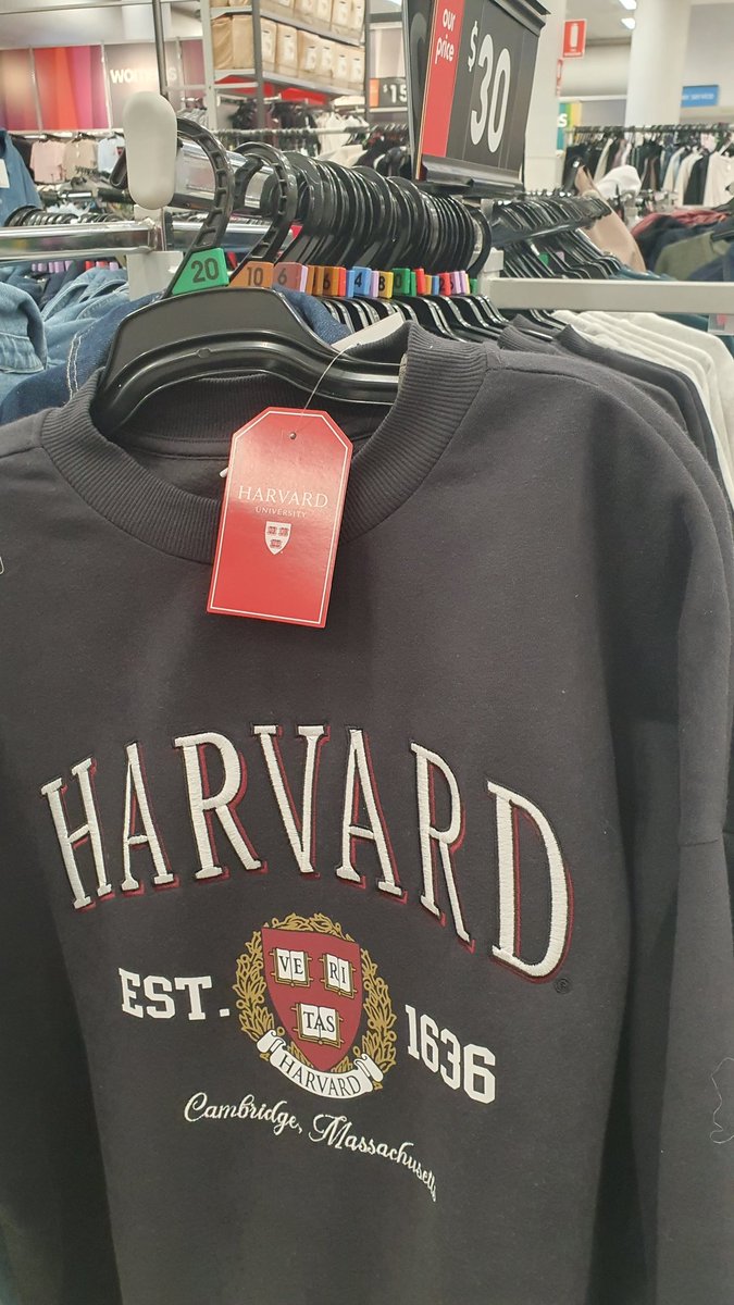 KMart joins the resistance- Harvard gear but no MAGA