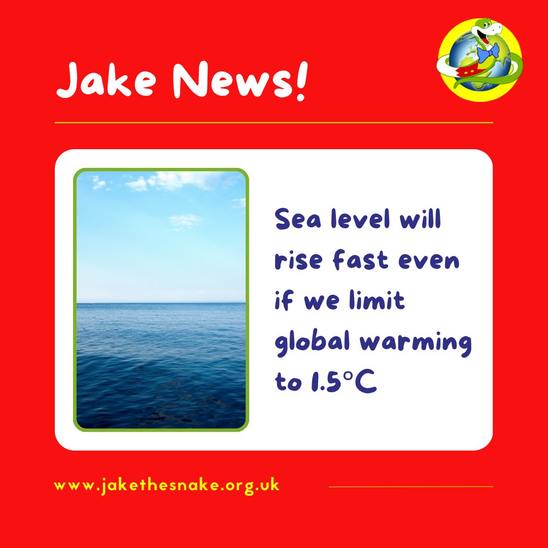 Even keeping climate change to 1.5°C, sea levels will rise! Ice is melting fast, threatening beaches and wildlife. Every bit of change counts. Let’s protect our planet together! 🐍 Jake x

#globalwarming #climatechange #stopglobalwarming #climatecare #sealevels #risingsealevels