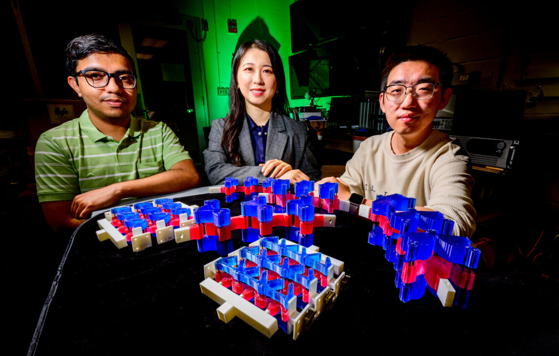 talius's tweet image. #Synthetic #materials mimic #seashells to enhance #energy absorption  

Engineers created a programmable layered material inspired by seashells, enabling adaptive stress absorption for better car bumpers and medical bandages. scitechupdates.com/synthetic-mate…