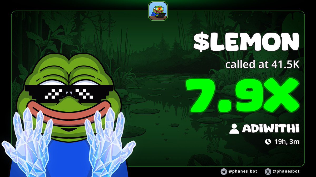 Trade smarter with Axiom: axiom.trade/@adiii
Use my link for max fee discount

Free Ct tracker on discord 🫡

Join the fam:
Telegram: t.me/Withisss
Discord: discord.gg/TrenchLoop

$Lemon