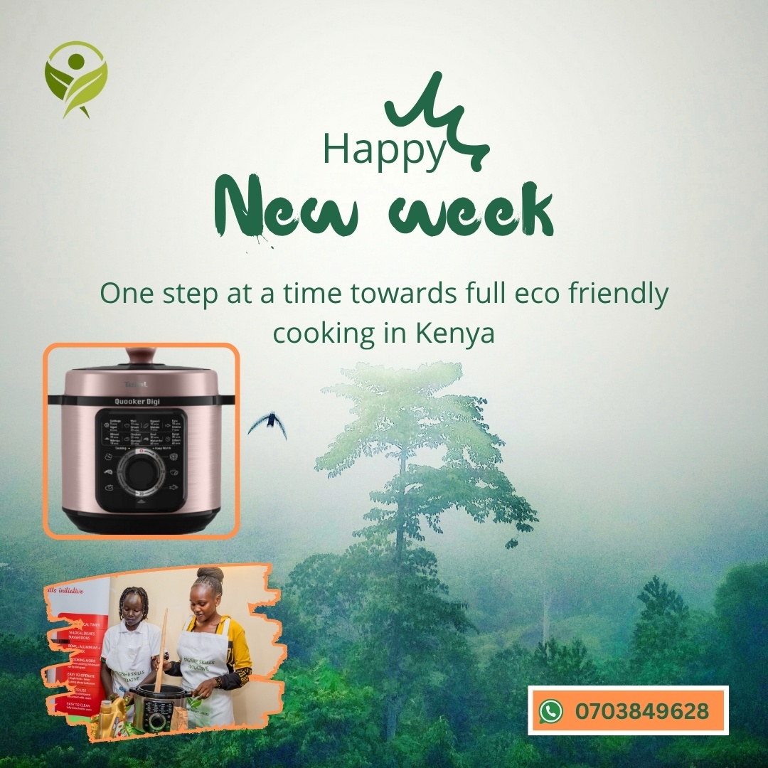 🌱 Happy New Week from Nyalore Impact! 🌱

As a new week begins, we are reminded of the power of simple choices—like how we cook—to shape a greener, healthier planet. 💚

📞 Call/WhatsApp: 0703849628

#HappyNewWeek #EcoFriendlyCooking #CleanCookingKenya #NyaloreImpact
