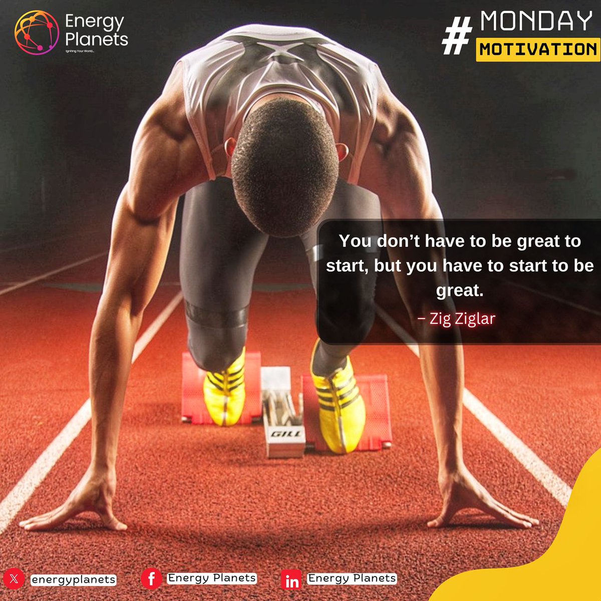 energyplanets's tweet image. Greatness doesn’t wait for perfection start where you are💡, and let every step carve the path to who you’re meant to become💯

#StartToBeGreat #LevelUpMindset
#GrowthJourney #PushThrough
#PurposeDriven #GreatnessWithin
#SuccessStartsNow
#NoLimitsMindset
#MindsetIsEverything