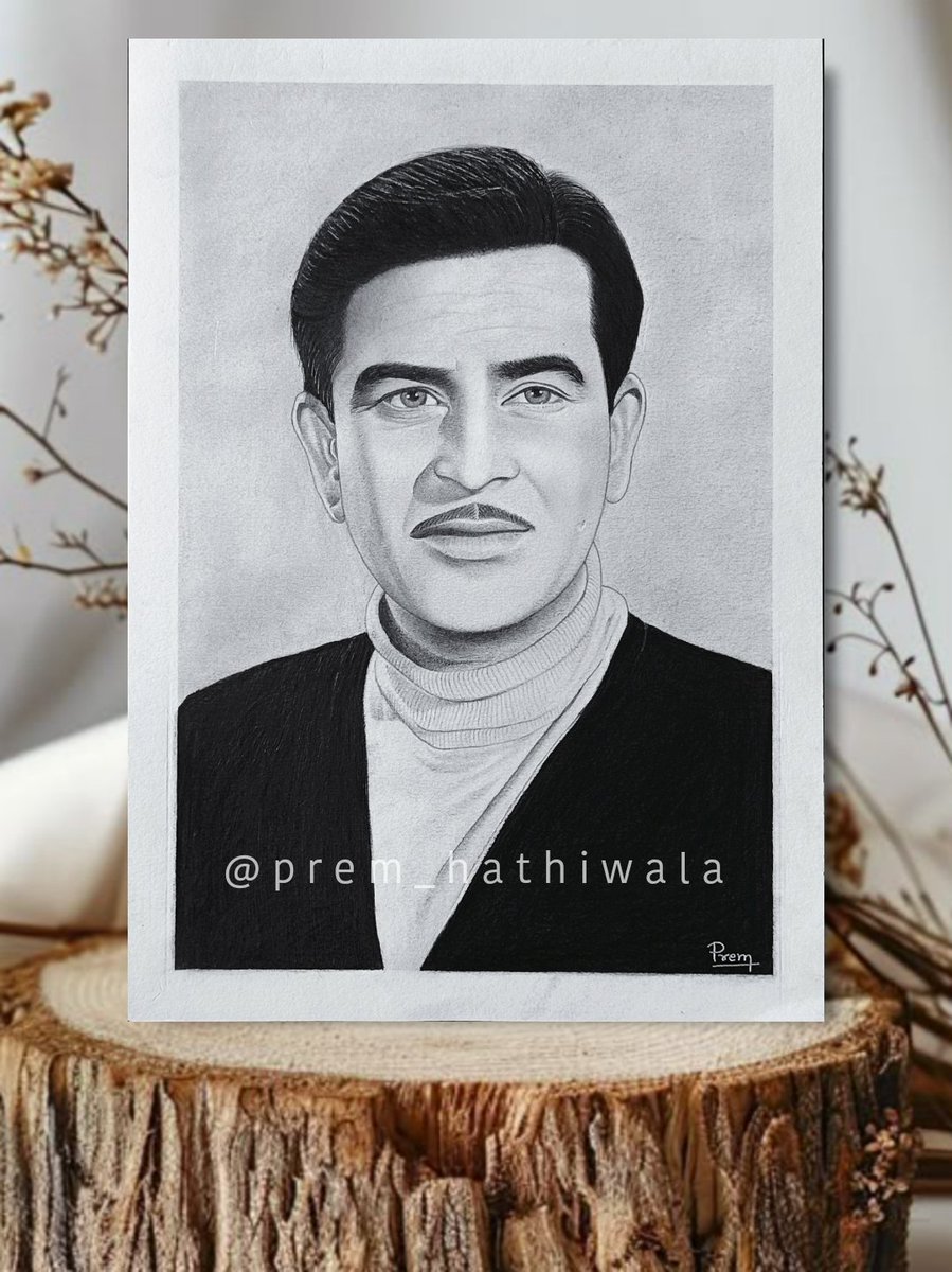 Prem_hathiwala's tweet photo. Pencil sketch of Showman Raj kapoor sahab🙏🏻❤️
Follow - @prem_hathiwala for more drawing ✍🏻
#rajkapoor #showman #rajkapoorfans #riprk #riprajkapoor #rk #rkfilms #rkstudios #legend #legends #legendary #kapoor #bollywood #drawing #art #sketch #painting #trending #prem_hathiwala https://t.co/ubCmHXq1gR