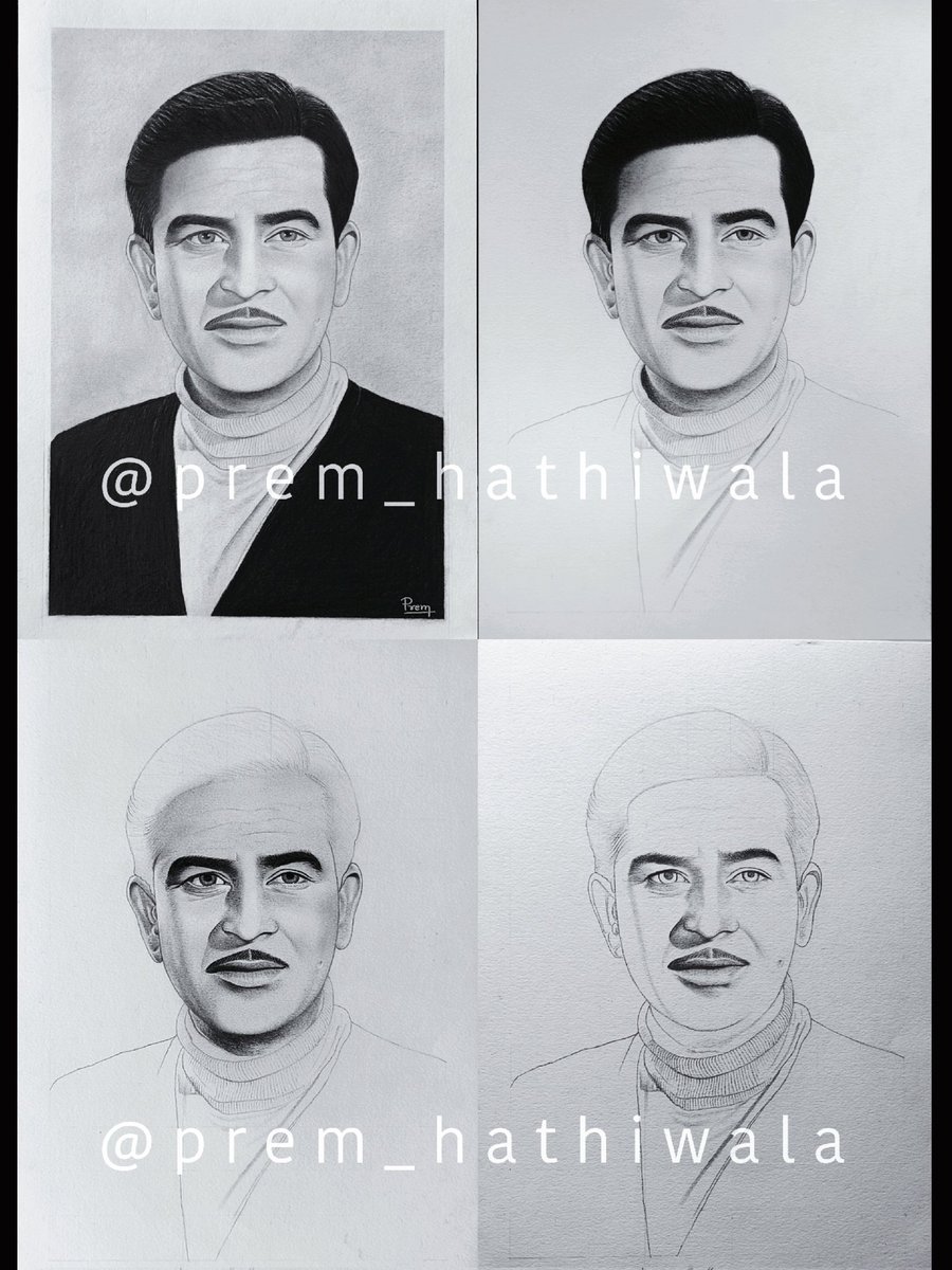 Prem_hathiwala's tweet photo. Pencil sketch of Showman Raj kapoor sahab🙏🏻❤️
Follow - @prem_hathiwala for more drawing ✍🏻
#rajkapoor #showman #rajkapoorfans #riprk #riprajkapoor #rk #rkfilms #rkstudios #legend #legends #legendary #kapoor #bollywood #drawing #art #sketch #painting #trending #prem_hathiwala https://t.co/ubCmHXq1gR