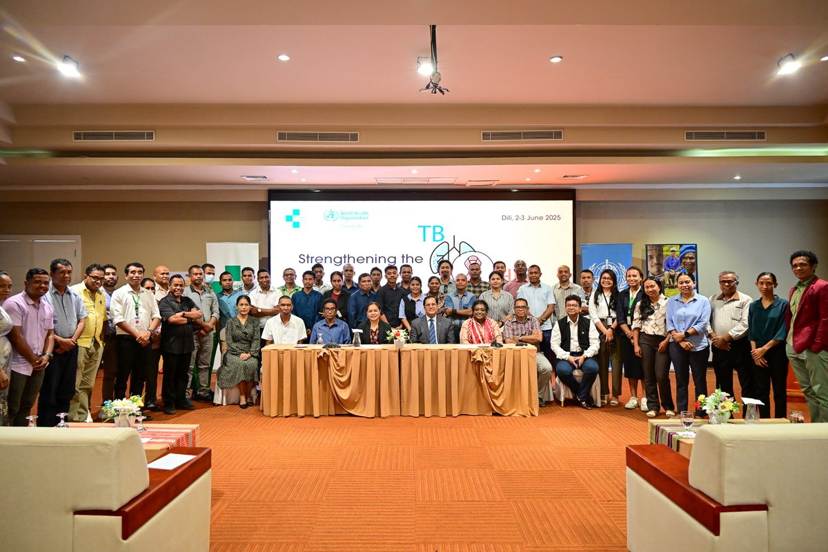 WHO Timor-Leste (@whotls) on Twitter photo 🗣️ "For many, the disease isn't the hardest part—it’s the shame, the rejection, the feeling of being less than human." – Dr <a href="/AMATHUR1007/">Dr ARVIND MATHUR</a>, WHO Rep
💬 "Why do patients stop care? Because they feel judged even inside health centers." – Dr Elisabeth Leto Mau DG Primary Healthcare 🗣️ "For many, the disease isn't the hardest part—it’s the shame, the rejection, the feeling of being less than human." – Dr <a href="/AMATHUR1007/">Dr ARVIND MATHUR</a>, WHO Rep
💬 "Why do patients stop care? Because they feel judged even inside health centers." – Dr Elisabeth Leto Mau DG Primary Healthcare