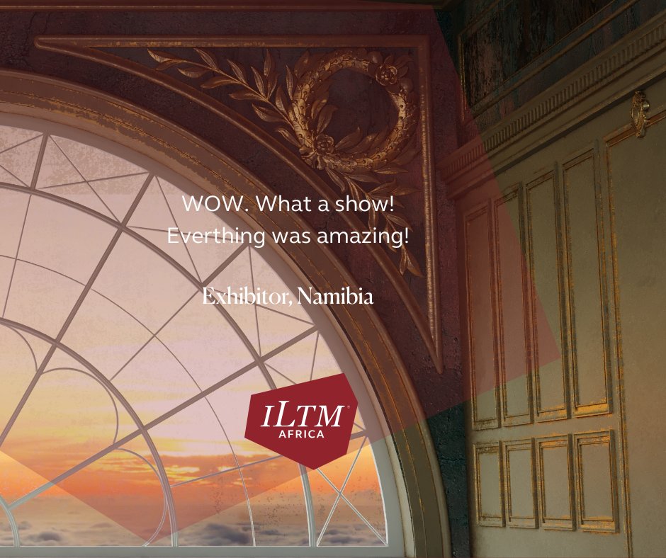 Voices from ILTM Africa 2025:
“Amazing!” – Namibian exhibitor

Where Africa's luxury travel leaders connect &amp; inspire.

Early bird exhibitor applications open. Don't miss your chance to apply: iltm.com/africa/en-gb.h…

#ILTMAfrica #UnlockTheExtraordinary #EarlyBird #Testimonial