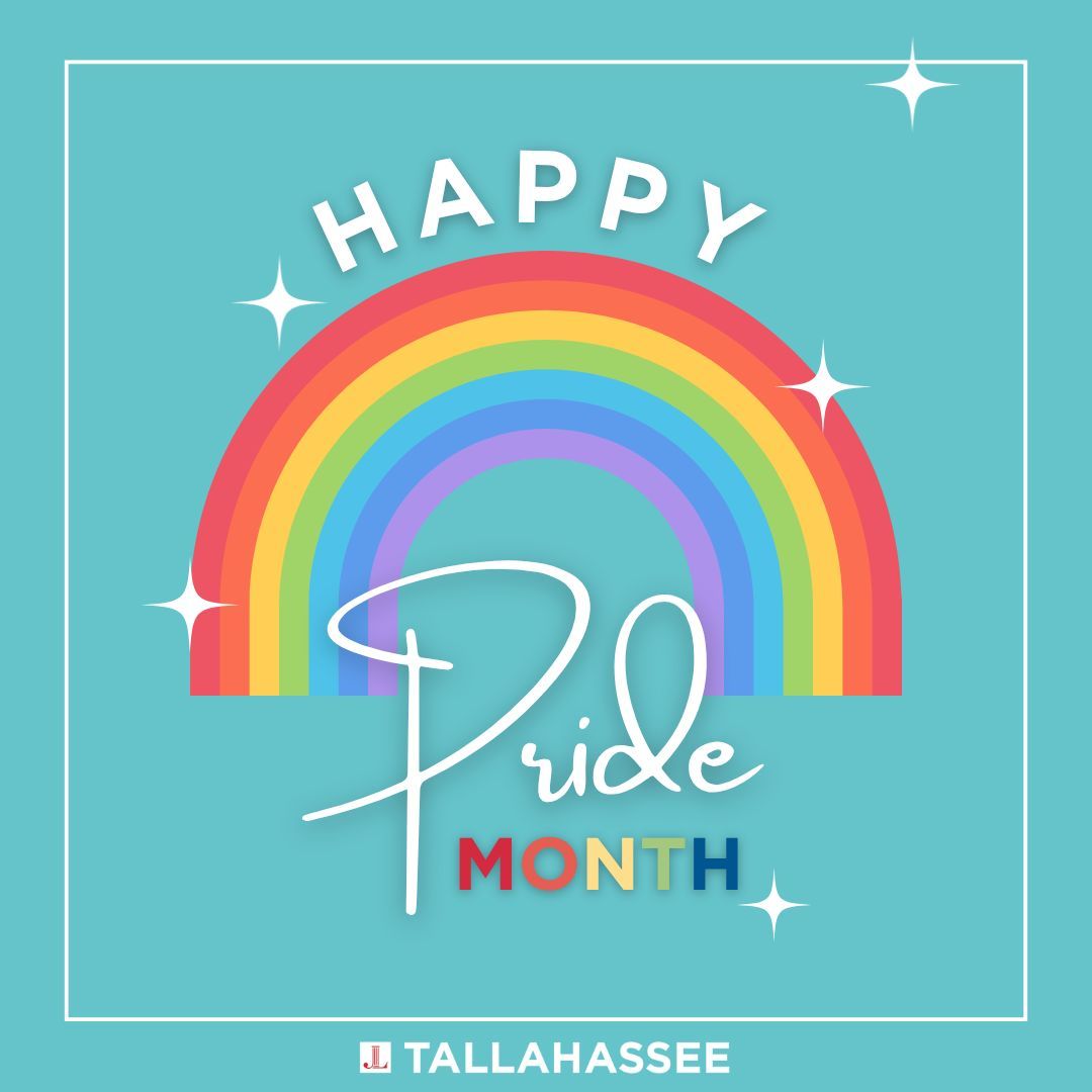 🌈 Happy Pride Month! The Junior League of Tallahassee celebrates the LGBTQIA+ community and honors the progress made toward equality, while recognizing the work still needed to create an inclusive and accepting world. #JLT #JuniorLeague #PrideMonth #LoveIsLove