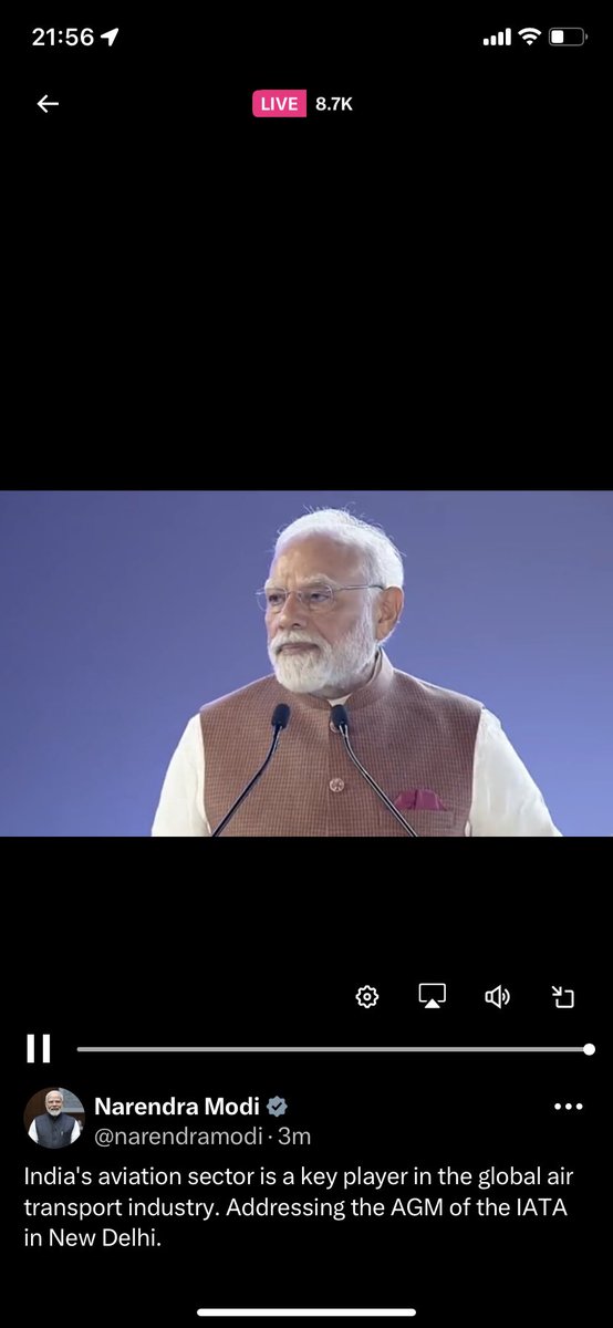 JosephLaGamba's tweet photo. ๐ฎ๐ณNarendra Modi prime Minster of India is talking right now
๐There are heaps of people listening and watching in person and all over the world
๐คThis speech currently streaming live holds a lot of significance
#Leadership #NeverGiveUp #AllwaysWorking https://t.co/0NZYCGQaul