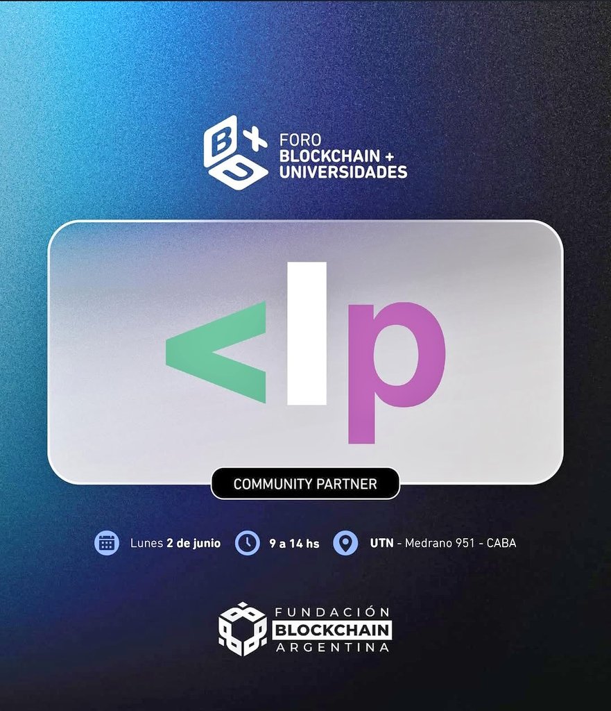 ¡Llego el día cripto amigos! 🏫

🟢 Vamos a estar representando a nuestra comunidad en el &lt; Foro Blockchain + Universidades &gt; organizado por <a href="/fblockchain_ar/">Fundación Blockchain</a>

🟣 Los esperamos para conectar, compartir y debatir junto a expertos y representantes de diversas universidades del país.