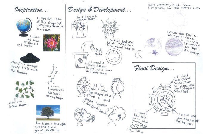 3rd place in our Secondary Schools Jewellery Design competition with a beautiful design goes to Keira Smith S6 <a href="/Craigie_High/">Craigie High School</a>  Well done! 🌎 👏🏻🥉