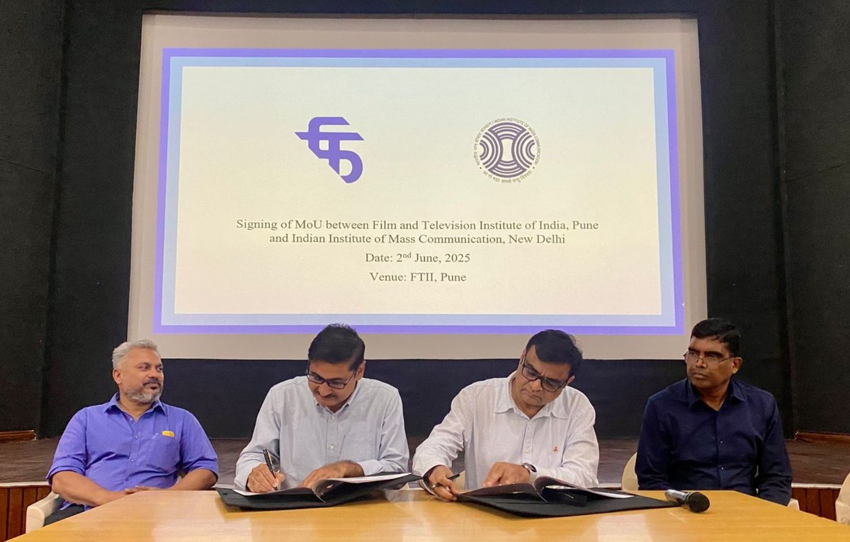 Indian Institute of Mass Communication tweet media