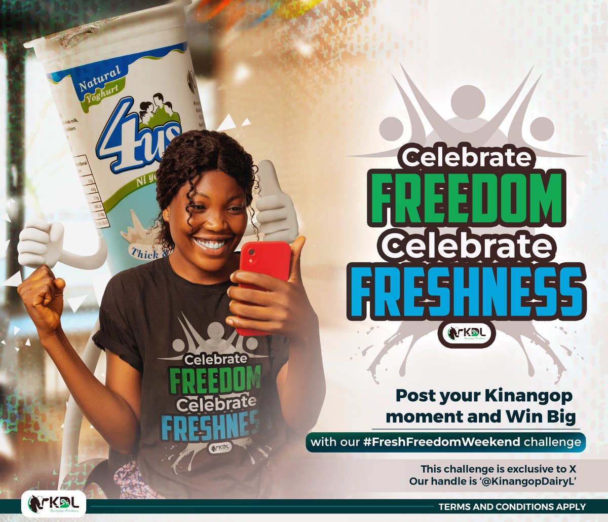 KinangopDairyL's tweet photo. Post your Kinangop moment to win big with our #FreshFreedomWeekend challenge.
Follow us on X
Take a photo
Post it using the hashtag to stand a chance to win a Mzalendo hamper
Deadline ni kesho! USICHELEWE
#MadarakaDay2025
#ProudlyKinangop
#MadarakaNaKinangop
#MadarakaWeekend https://t.co/vJTr3Yqzbm