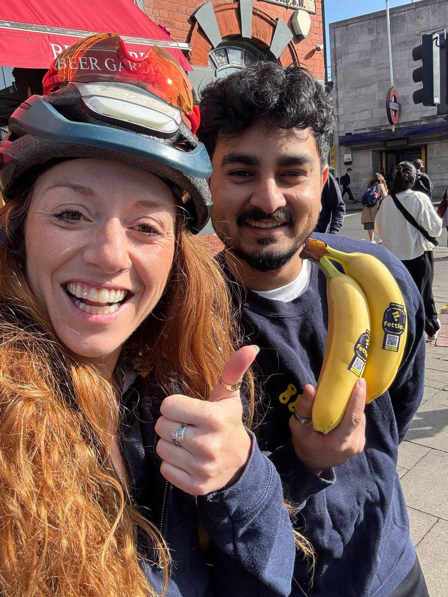 🍌 Spotted us handing out bananas in London? That wasn’t just for vibes — scan the QR to book a FREE bike check at your local fettle workshop! 🛠️🚲

Because nothing goes better with a banana than a smooth ride. 👌💛

#fettle #fafffreebikerepair #fettlebike #bikecheck #bananarama