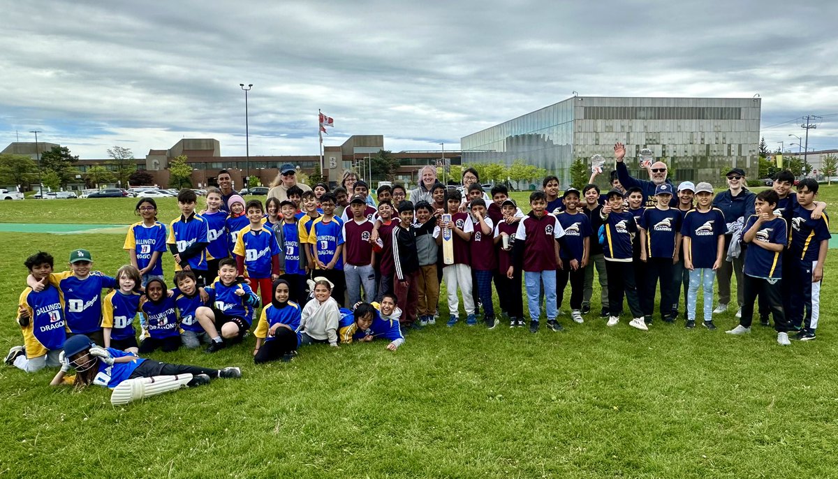 Sunil Katyal (@skatyal_tdsb) on Twitter photo ⭐️Gr. 5 <a href="/TDESAA_TDSB/">TDESAA Athletics</a> North Final!Congrats <a href="/Dallington_TDSB/">Dallington PS</a> for winning champions!🏆Good luck @ City Finals! Thanks <a href="/TDSBForestManor/">TDSB Forest Manor</a> <a href="/renegordon_HPE/">Rene Gordon Gazelles</a> for a great day of cricket!🏏 & to all coaches for their efforts ⭐️ <a href="/tdsb/">Toronto District School Board</a> <a href="/oscaschools/">Ontario Schools Cricket Association (OSCA)</a> <a href="/JamesX_Li/">James Li</a> <a href="/Equity48/">Kurt McIntosh</a> <a href="/HPE_TDSB/">HPE TDSB</a> <a href="/MFraserTDSB/">Michelle Fraser</a> ⭐️Gr. 5 <a href="/TDESAA_TDSB/">TDESAA Athletics</a> North Final!Congrats <a href="/Dallington_TDSB/">Dallington PS</a> for winning champions!🏆Good luck @ City Finals! Thanks <a href="/TDSBForestManor/">TDSB Forest Manor</a> <a href="/renegordon_HPE/">Rene Gordon Gazelles</a> for a great day of cricket!🏏 & to all coaches for their efforts ⭐️ <a href="/tdsb/">Toronto District School Board</a> <a href="/oscaschools/">Ontario Schools Cricket Association (OSCA)</a> <a href="/JamesX_Li/">James Li</a> <a href="/Equity48/">Kurt McIntosh</a> <a href="/HPE_TDSB/">HPE TDSB</a> <a href="/MFraserTDSB/">Michelle Fraser</a>