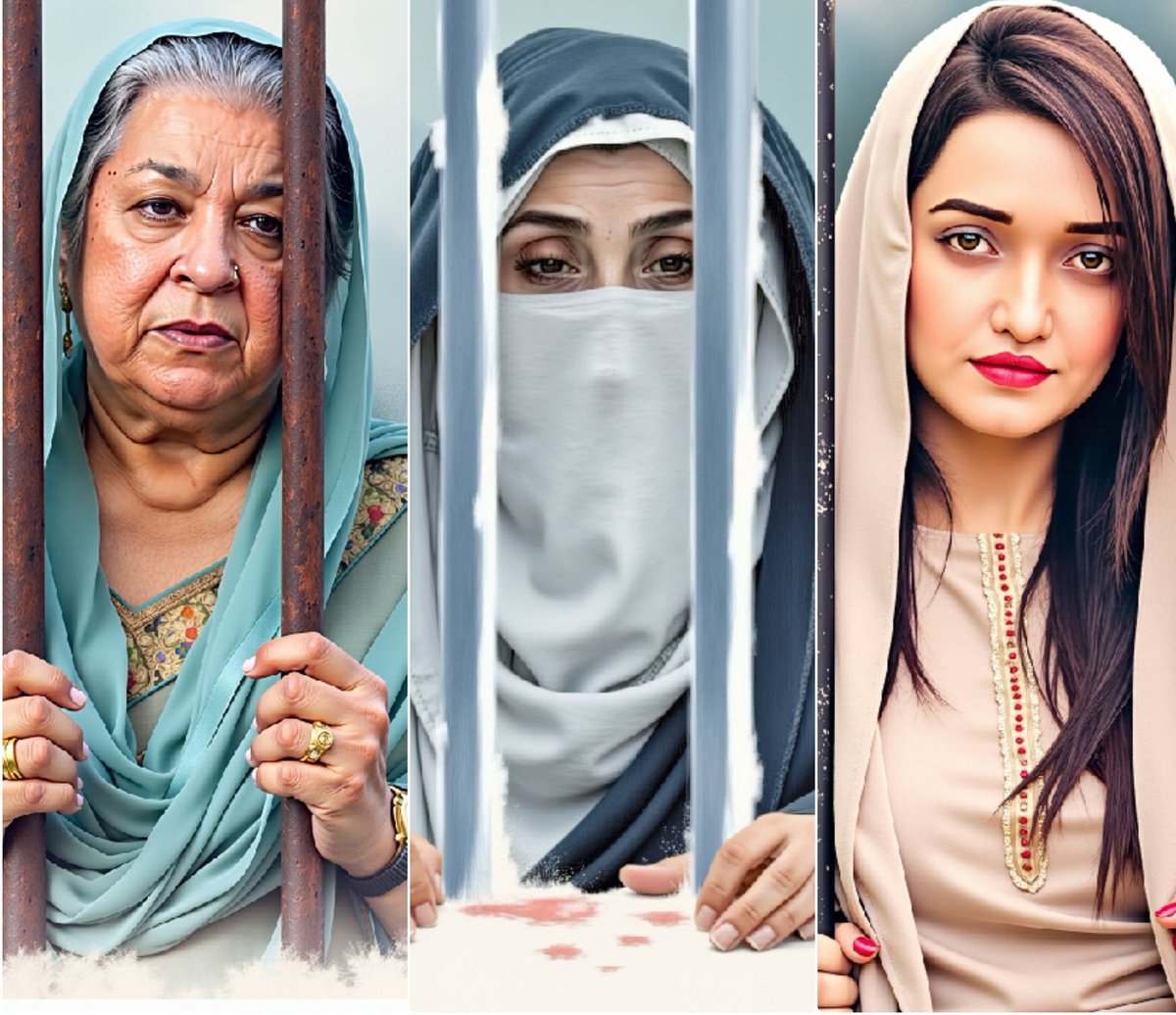 OfficialShehr's tweet photo. یہ خواتین سیاسی انتقام کا نشانہ بن رہی ہیں ۔۔۔ وجہ تحریک انصاف سے وابستگی ہے ۔۔۔ 
#ReleaseFemalePrisoners https://t.co/tcO7iatzub