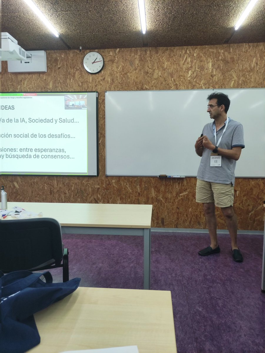 Sigue la siguiente ponencia en la mesa 4 del #ICongresoInternacionalSobreDesigualdad con la interesante ponencia sobre la IA en la sanidad Europea con la intervención de Juan Sebastián Fernandez