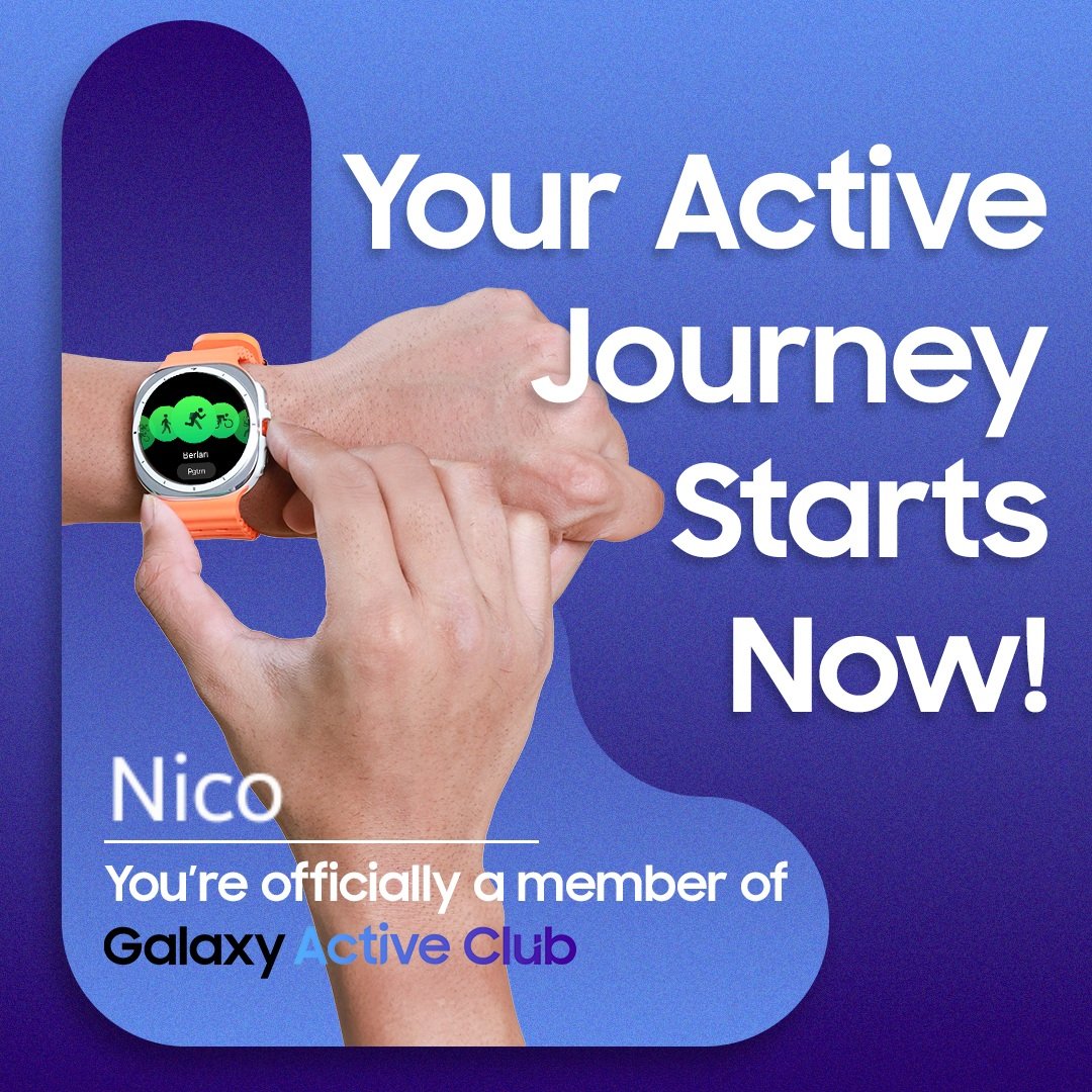 NicoJoe_'s tweet photo. @samsungID Officially Galaxy Active Club! @samsungID #GalaxyActiveClub #GalaxyActiveClubChallenge https://t.co/aCgdR1mpSB