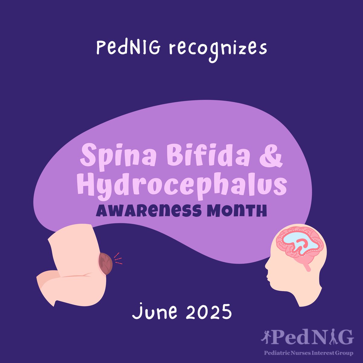 🌟 June is Spina Bifida and Hydrocephalus Awareness Month! 🌟

Read the full caption here: instagram.com/p/DKZYqh6u1yV/…

#PediatricNurses #PediatricNursing #RNAO #PedNIG #SpinaBifidaAwareness #HydrocephalusAwareness #SpinaBifida #Hydrocephalus #NeuralTubeDefects