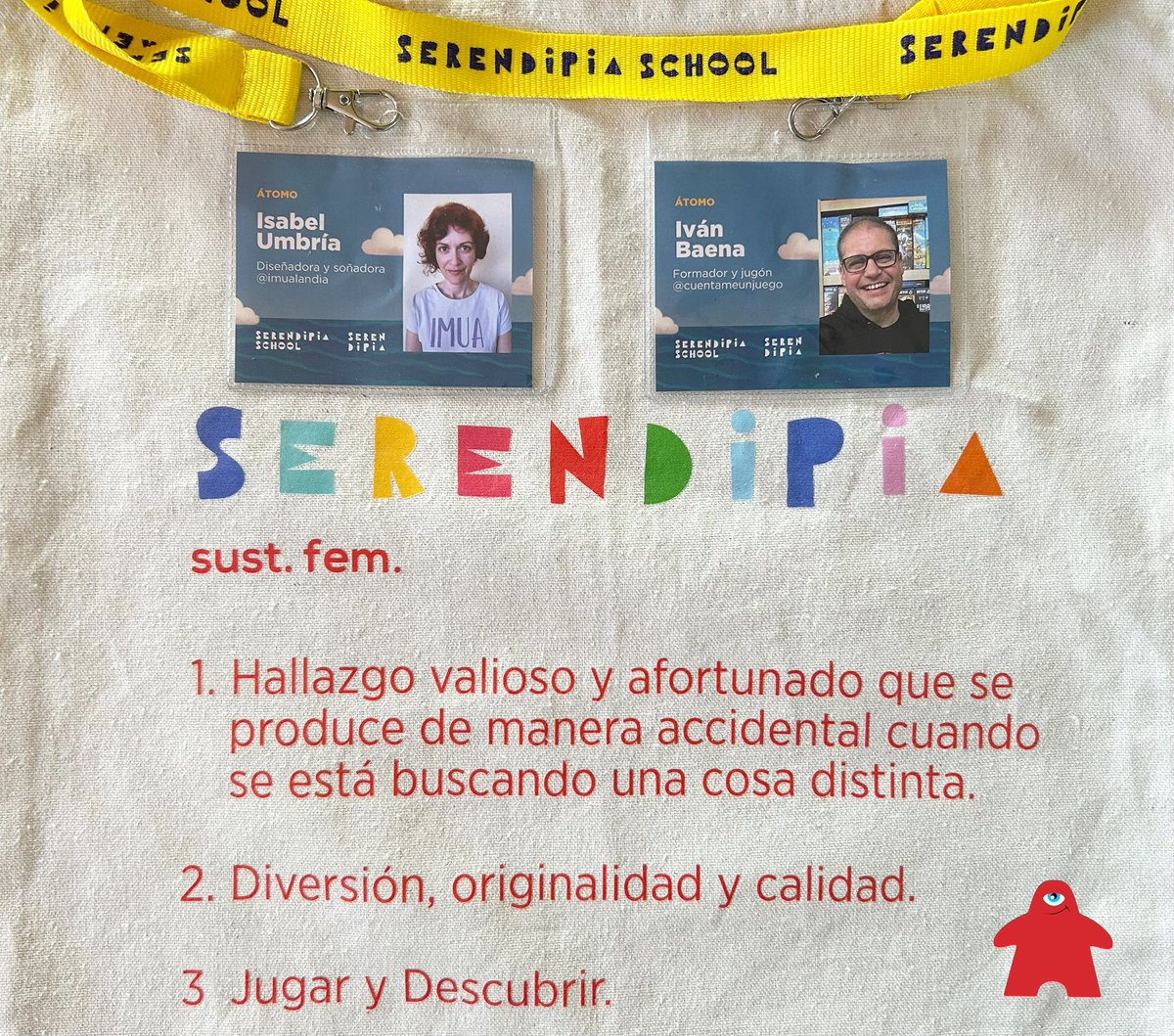 Con <a href="/atomoeditorial/">Átomo Games</a> en la Tercera Edición de Serendipia School.

#LosJuegosDeMesaSonCultura