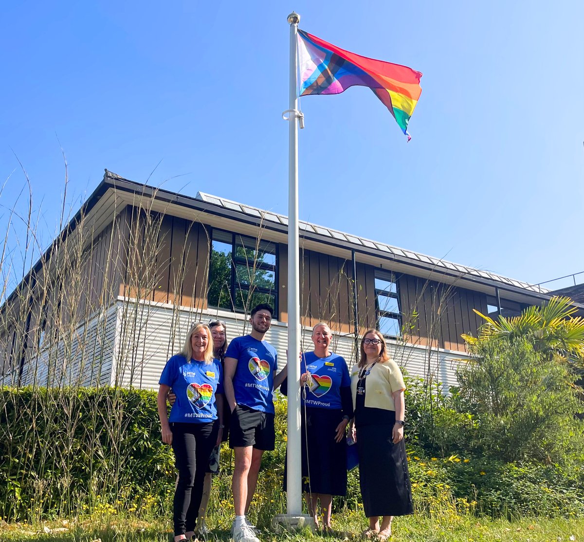 It’s #Pride Month! 🏳️‍🌈 

This month and every month, we stand with our LGBTQIA+ colleagues, patients and communities. 💙 

#ExceptionalPeopleOutstandingCare