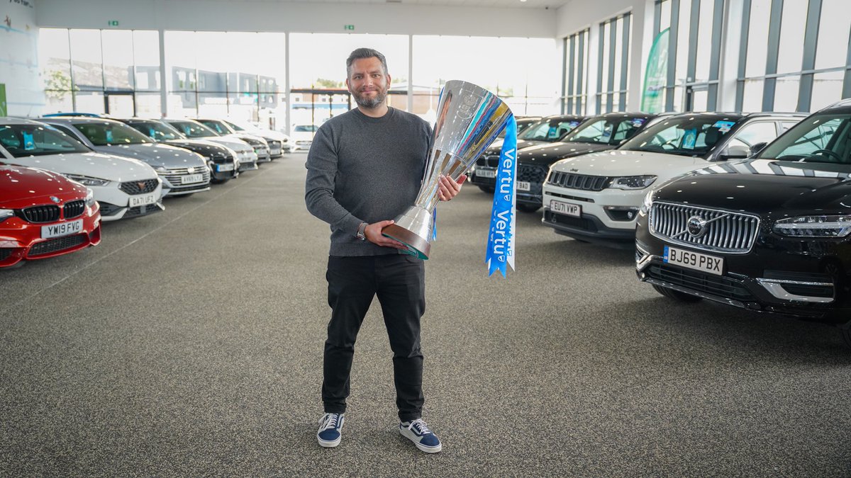 What a win it was for <a href="/theposh/">Peterborough United</a>, retaining the EFl Trophy 🏆 

Huge pleasure to welcome the trophy as part of our activation with the club. 

Can they make it 3 years on the trot 🤫

#EFLTrophy