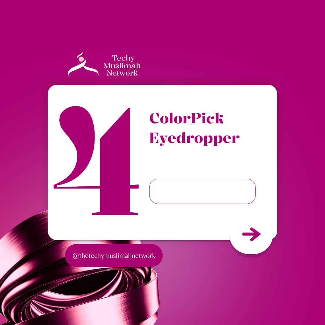 techyMnetwork's tweet photo. Here are a few for Techy Muslimahs
JSON formatter: makes it easy to upload and download JSON formatted files
Web developer: provide dev tools on the browser 
Wappalyzer: used to identify technologies behind a website 
Colorpick Eyedropper – to pick color hex codes from a website https://t.co/POTY265YCh