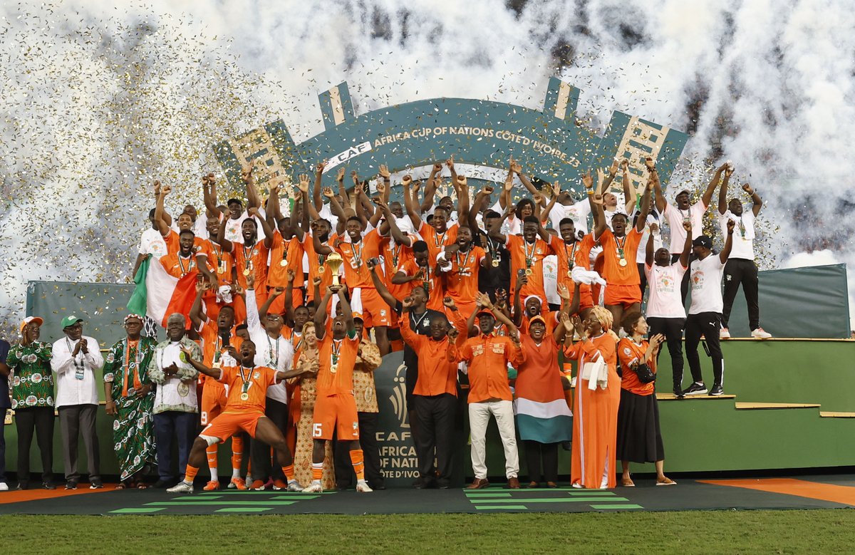 #TotalEnergiesAFCON 2015 🏆✅
#TotalEnergiesAFCON 2023 🏆✅

Les Éléphants among the years. 🇨🇮