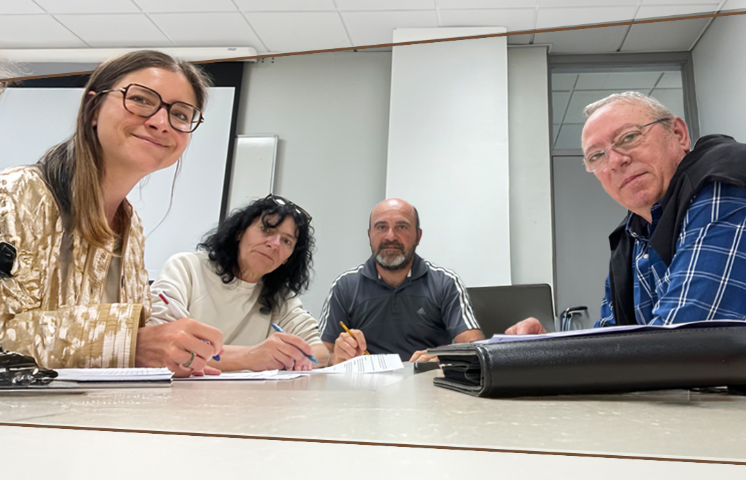 🤝 Renouvellement du partenariat avec l’ASAVPA 
19/05 : la Présidente MSA Grand Sud Sophie Bonnery, la Directrice adjointe Emilie Riché, le Président de l'Asavpa Frédéric Ferrandez, le secrétaire André Martinez ont signé la convention sur l'organisation du concours de taille 2025