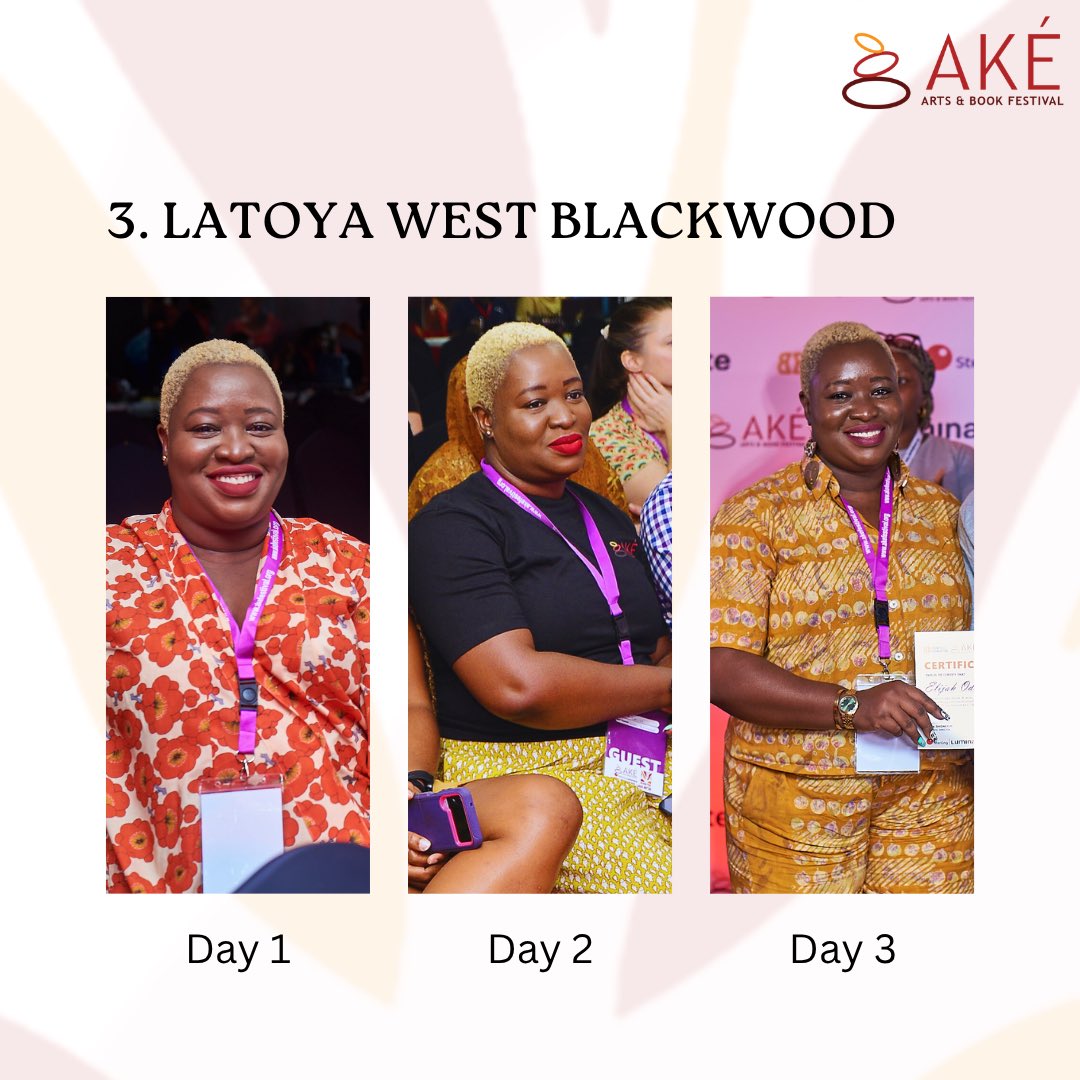 akefestival's tweet image. We say Ake Festival is up, and the guests hear slay!
At AkeFest23, our female guests showed up all three days in unique styles, colors and prints.
AkeFest returns from 20-22 November 2025 - a 3-day celebration of culture and literature.
#AkeFest25 #ReclaimingTruth