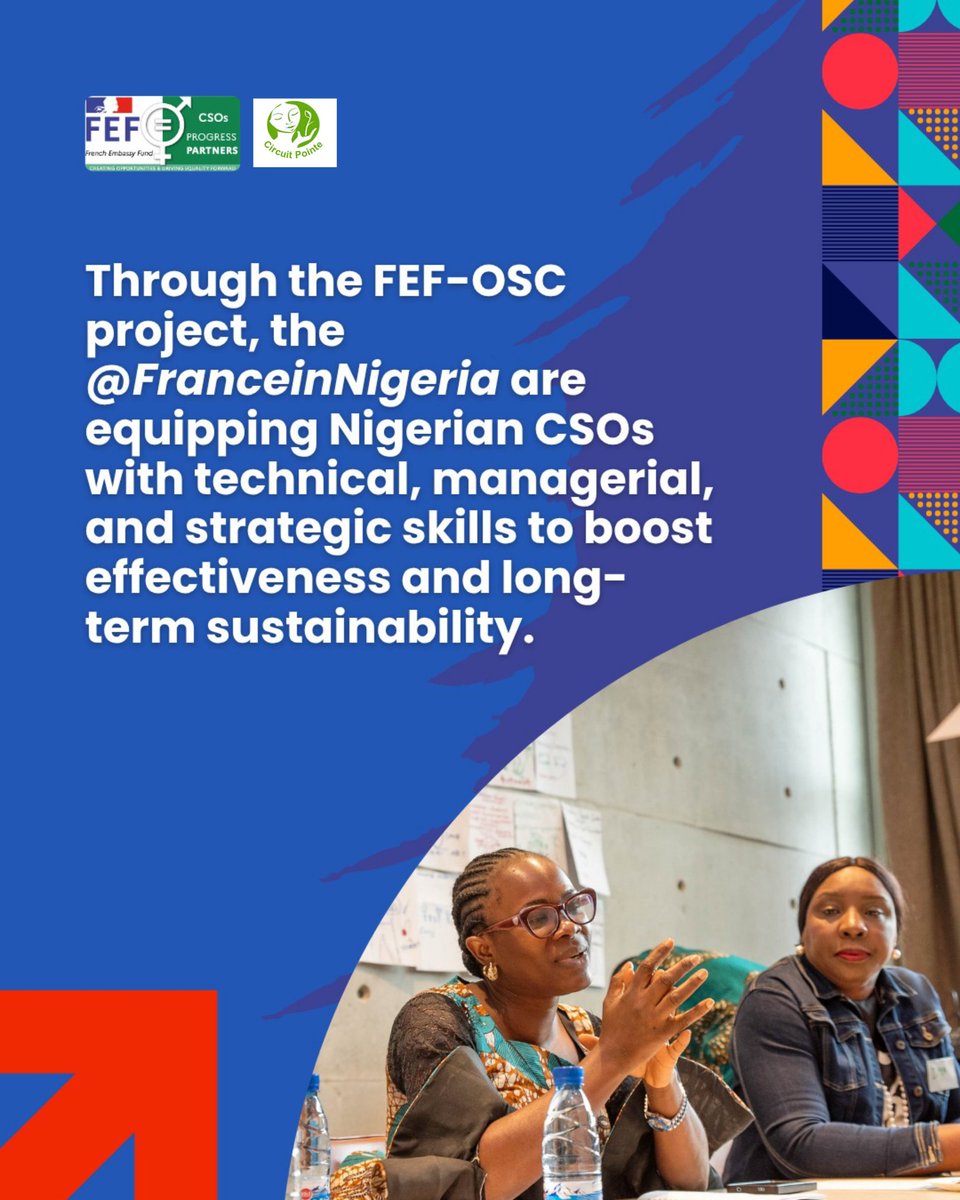 Circuit Pointe (@circuitpointe) on Twitter photo We’re thrilled to be selected for #FEFOSC2025! 🎉 Over the next 10 months, we’ll empower FGM survivors, traditional leaders & male champions to lead advocacy & endFGM.
Thanks <a href="/FranceInNigeria/">Ambassade de France au Nigéria</a> for backing community-led solutions!
#CSOPower #CapacityBuildingNG #GenderJustice We’re thrilled to be selected for #FEFOSC2025! 🎉 Over the next 10 months, we’ll empower FGM survivors, traditional leaders & male champions to lead advocacy & endFGM.
Thanks <a href="/FranceInNigeria/">Ambassade de France au Nigéria</a> for backing community-led solutions!
#CSOPower #CapacityBuildingNG #GenderJustice