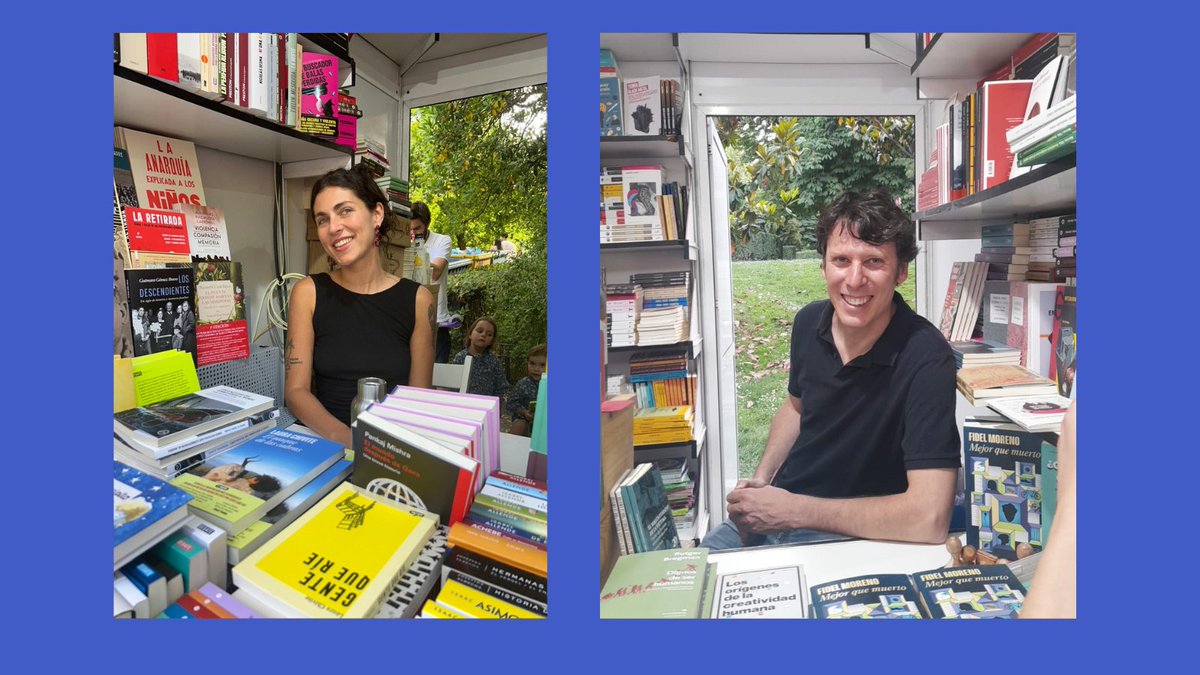 Random House ES (@randomhouse_es) on Twitter photo 💙 El primer fin de semana de la Feria del Libro de Madrid nos dejó momentos así: firmas, abrazos, libros dedicados y muchas emociones compartidas.
Gracias por estar.
¡Nos vemos el próximo fin de semana!
#FLMadrid25
<a href="/FLMadrid/">Feria del Libro de Madrid</a> 💙 El primer fin de semana de la Feria del Libro de Madrid nos dejó momentos así: firmas, abrazos, libros dedicados y muchas emociones compartidas.
Gracias por estar.
¡Nos vemos el próximo fin de semana!
#FLMadrid25
<a href="/FLMadrid/">Feria del Libro de Madrid</a>