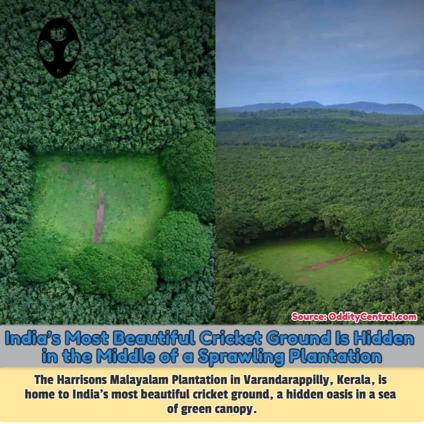 A remote cricket 🏏 ground in Kerala, India, has been dubbed India’s most beautiful cricket ground, a hidden oasis in a sea of green canopy 🌳. 

odditycentral.com/travel/indias-… 

#cricket #India #amazingplaces #Travel #nature #attractions #odditycentral