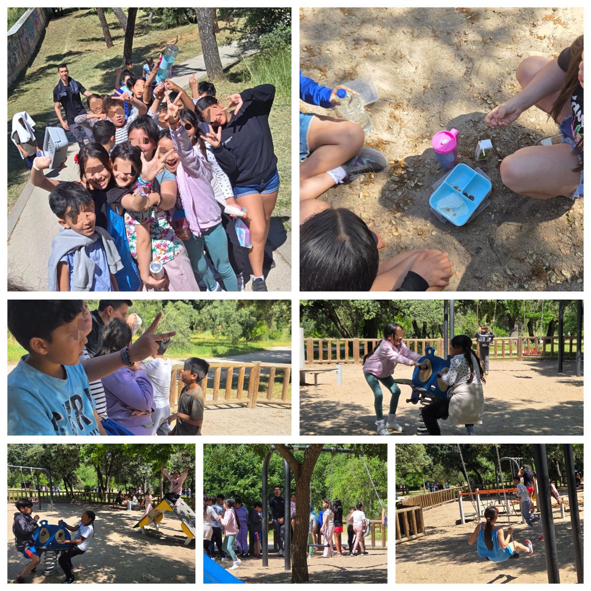 hermanos_pinzon's tweet image. El alumnado de 4°B ha disfrutado de su premio por ganar la carrera de residuos cero.♻️
¡Qué bien lo pasamos jugando en casa de campo!🌳🌳
