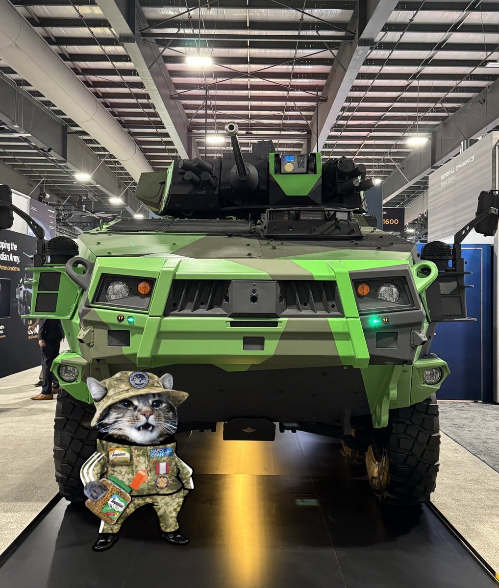 Monday reading: 🇨🇦 Our Canadian military is working to modernize and has moved to the LAV 6.0 made by General Dynamics. I saw this beautiful beast up close and holy meow it's purrrty. Here's an easy to understand article about its capabilities 👇

armyrecognition.com/news/army-news…