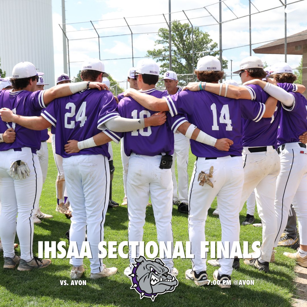 Brownsburg Athletics (@bhsdogs) on Twitter photo ITS GAMEDAY!
⚾️ <a href="/IHSAA1/">IHSAA</a> SECTIONAL #11 FINALS
🆚 <a href="/BHSDogsBaseball/">Brownsburg Baseball</a> v <a href="/OrioleAthletics/">Avon OrioleAthletics</a>
📍 AVON HS
🕖 7:00 pm
🎟️ public.eventlink.com/tickets?t=1290… ITS GAMEDAY!
⚾️ <a href="/IHSAA1/">IHSAA</a> SECTIONAL #11 FINALS
🆚 <a href="/BHSDogsBaseball/">Brownsburg Baseball</a> v <a href="/OrioleAthletics/">Avon OrioleAthletics</a>
📍 AVON HS
🕖 7:00 pm
🎟️ public.eventlink.com/tickets?t=1290…
