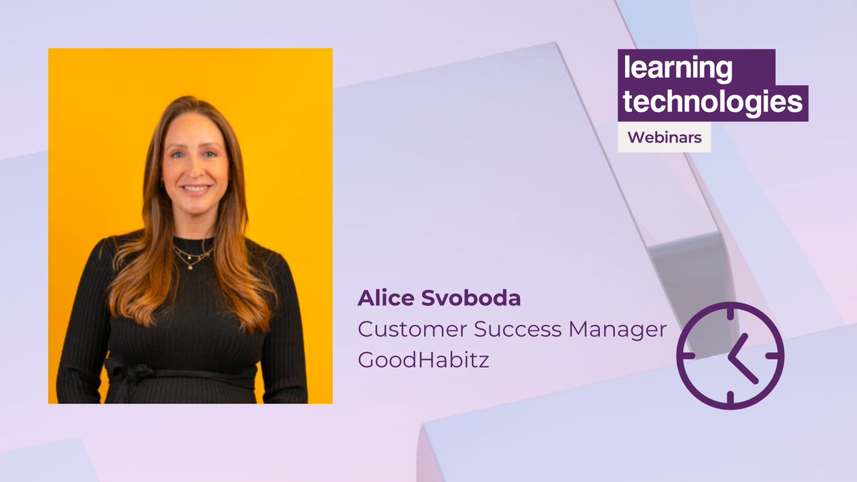 LearningTechnologies (@learntechuk) on Twitter photo β° Remember to join us this week! #LTWebinars
Alice from <a href="/GoodHabitzHQ/">GoodHabitz</a> will discuss how you can overcome common measurement challenges, giving you the tools you need to confidently prove the ROI of L&D.
Register for free π eu1.hubs.ly/H0kCjFP0
#LnD #Learning #Webinar #ROI β° Remember to join us this week! #LTWebinars
Alice from <a href="/GoodHabitzHQ/">GoodHabitz</a> will discuss how you can overcome common measurement challenges, giving you the tools you need to confidently prove the ROI of L&D.
Register for free π eu1.hubs.ly/H0kCjFP0
#LnD #Learning #Webinar #ROI