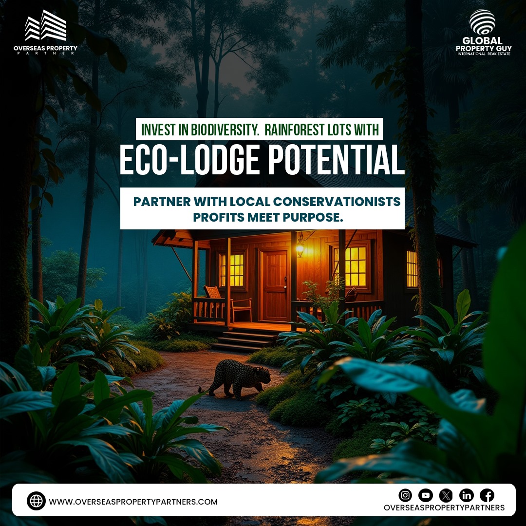 OverSeasPP's tweet photo. 🐒 Invest in biodiversity! Rainforest lots with eco-lodge potential.
🌴 Partner with local conservationists—profits meet purpose.

For Booking Visit: https://t.co/Pi5tcx7UB5

#EcoTourism #SustainableInvesting #CostaRicaWildlife https://t.co/4lYc2l9GHE