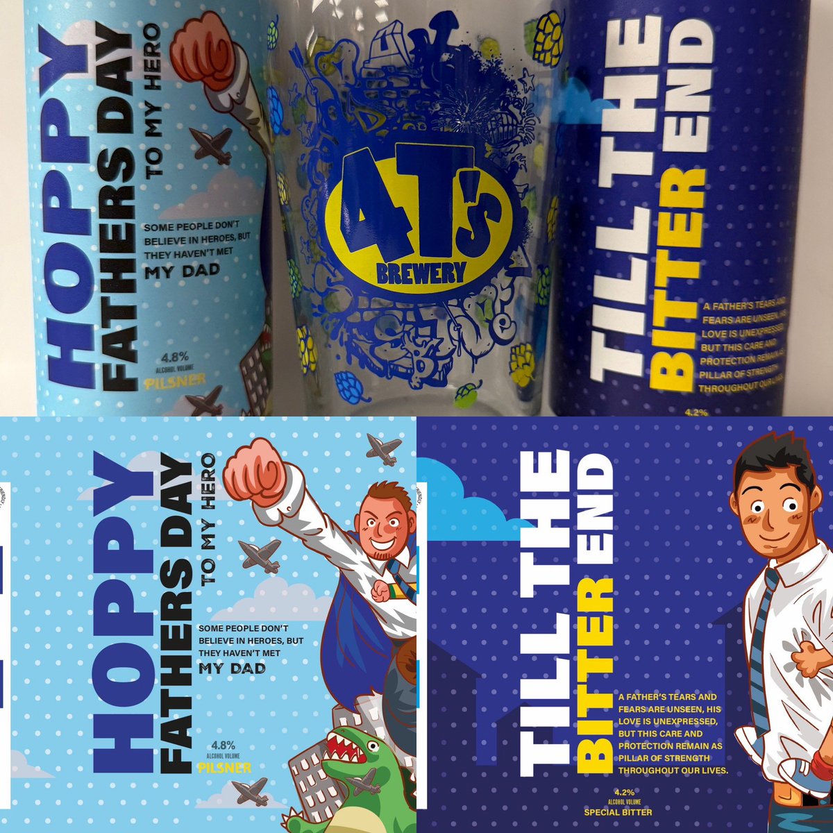 🍺Father’s Day Gifts🍺

4tsbrewery.co.uk/product/gift-b…

Select 4 pack Father’s Day and or with pint glass and use code
Fathersday25
Which you will receive 10% OFF these packs. Limited available get your orders in now 🍻

Local home deliveries on FRIDAYS ONLY 
Collections 9AM-4PM Mon-Fri