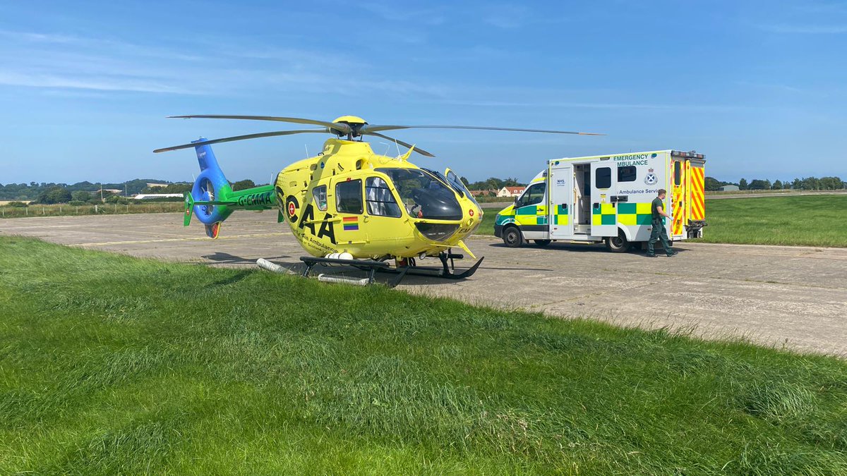 SCAA were called to take over the transfer of a patient from a road ambulance taking him to Aberdeen Royal Infirmary after he fell from the roof of a house, ensuring he had the appropriate care in the fastest possible time.
 
Please support SCAA: scaa.social/mission