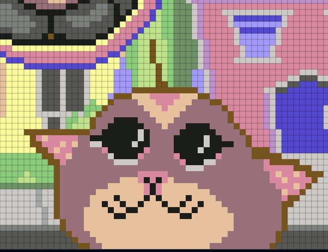 I painted this cutie for Day 663, Cute baby animals! <a href="/basepaint_xyz/">BasePaint</a>