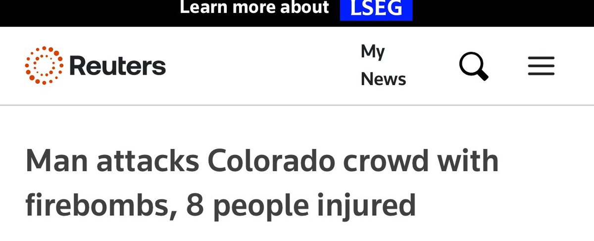 The Colorado Terrorist attack suspect, Mohamed Soliman, is illegally in our country. 

He entered the country in August 2022 on a B2 visa that expired on February 2023. He filed for asylum in September 2022.