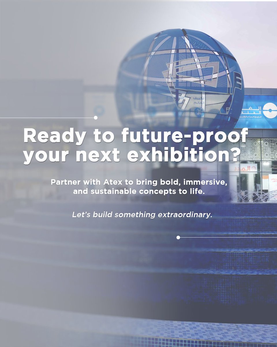 The future of exhibitions is bold, immersive, and tech-first.
Here are the Top 3 trends that will reshape the industry in 2025. Are you ready to evolve?

#AtexInternational #IndustryNews #ExhibitionTrends