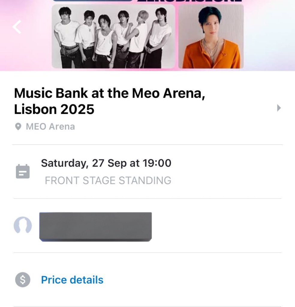 its not the one i wanted but still IM SEEING MY JEBETEEZ 🥹