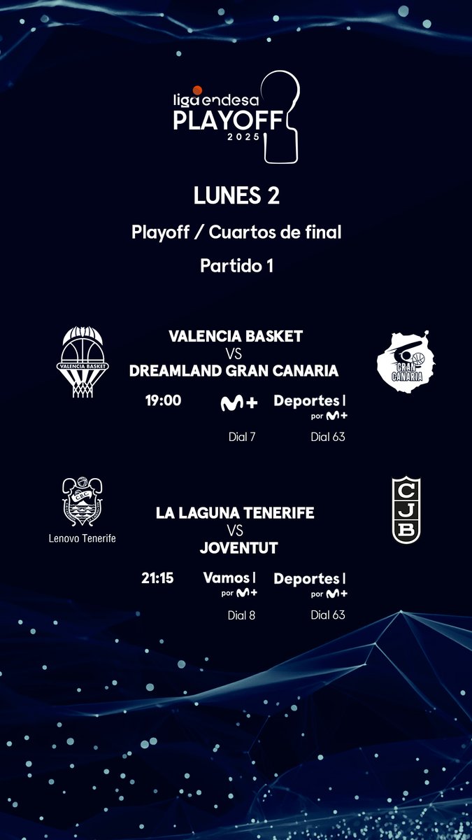 ESTO.
EMPIEZA.
YA.

😍🏀

#PlayoffLigaEndesa
#LasRedesDeSiempre