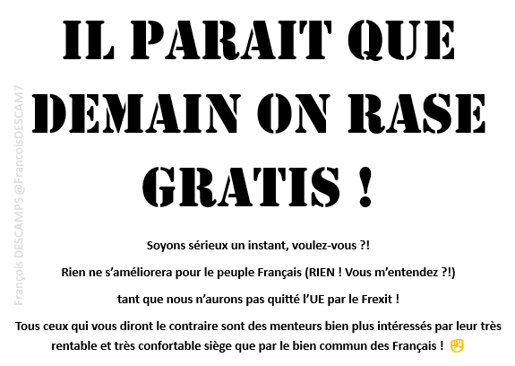 FrancoisDESCAM7's tweet photo. ✊Que ceux qui ont des yeux les ouvrent ! https://t.co/uMV6Jc5Jda