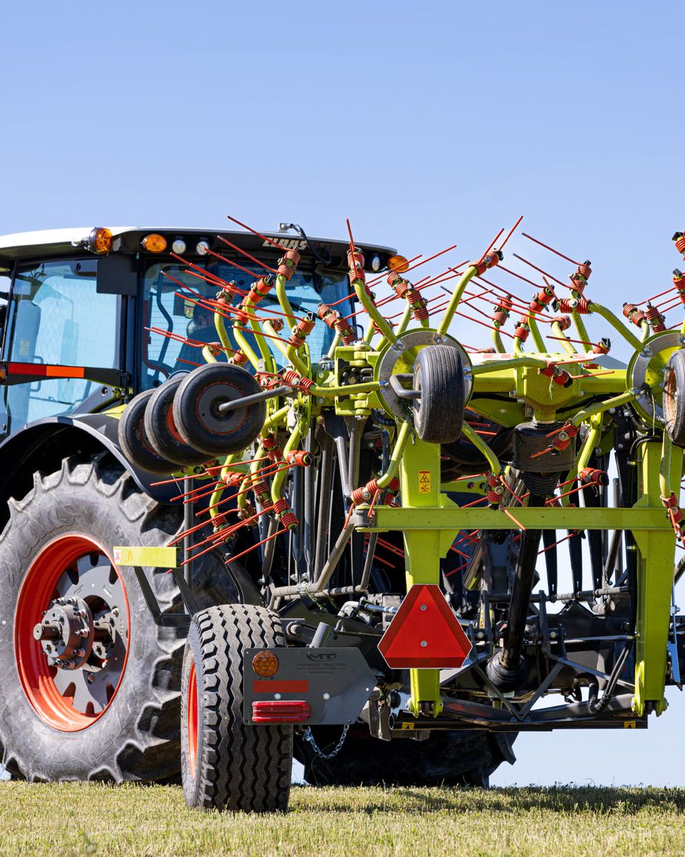 Efficient, agile and effective, CLAAS hay tedders work large areas in the shortest amount of time — ensuring your crop dries quickly. 

Find out more about CLAAS hay implementscall us today at: 844-773-7160